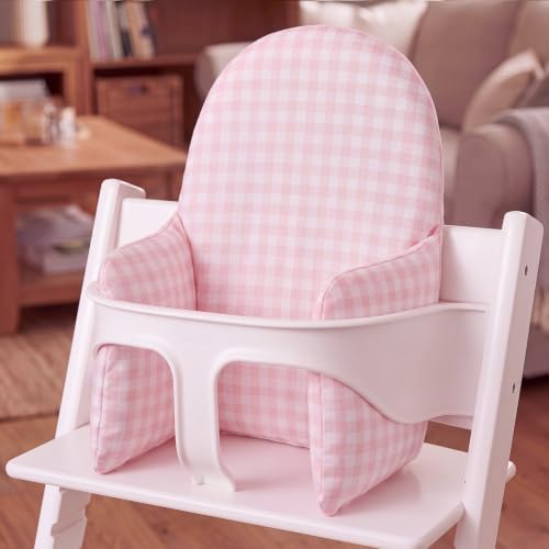 Novabright Ruffle Gingham Highchair Cushion by Unknown