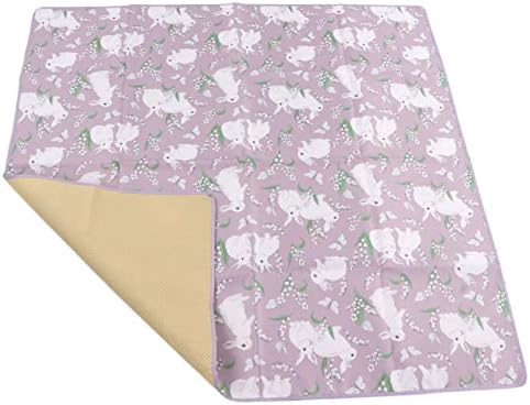Alomejor Baby Highchair Floor Mat, Soft Cute Cartoon Animal Pattern Spill Mat by Alomejor