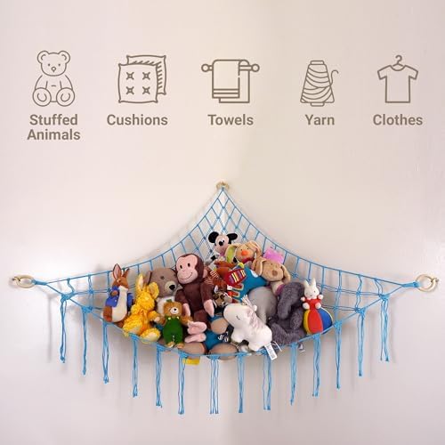 ABBY BABY Large Stuffed Animal Hammock Corner - Image 6