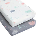 Yoofoss 2-Pack Diaper Changing Pad Cover by YOOFOSS