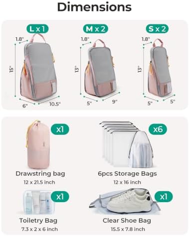 BAGSMART Compression Packing Cubes - Image 3