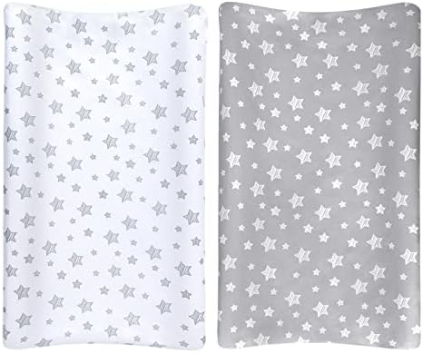 Changing Pad Cover for Boys 4 Pack, Soft Unisex Diaper Change Table Sheets - Image 6