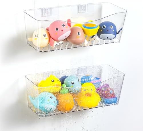 MIUKAA 2 Pack Bath Toy Storage Holder by MIUKAA