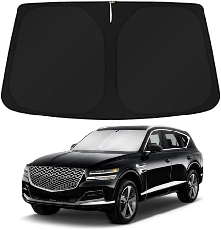 KUST Windshield Sun Shade for Genesis GV80 2021 2022 2023 2024 2025 2026 Window by KUST