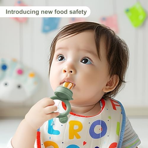 Baby Breastmilk Popsicle Molds & Baby Fruit Feeder, Infant Food Freezer Tray - Image 7