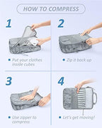 BAGSMART Compression Packing Cubes - Image 6