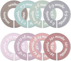 8 Pcs Infant Closet Dividers Nursery, Bright Color by Unknown