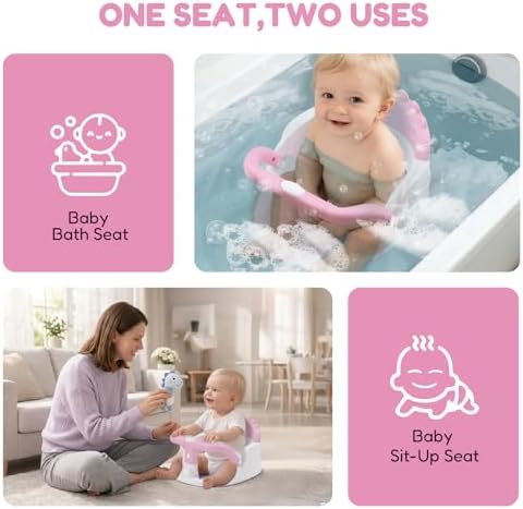 Baby Bath Seat for Babies 6 Months & Up Sitting Up - Image 5