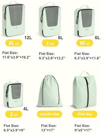 BAGSMART Compression Packing Cubes - Image 2