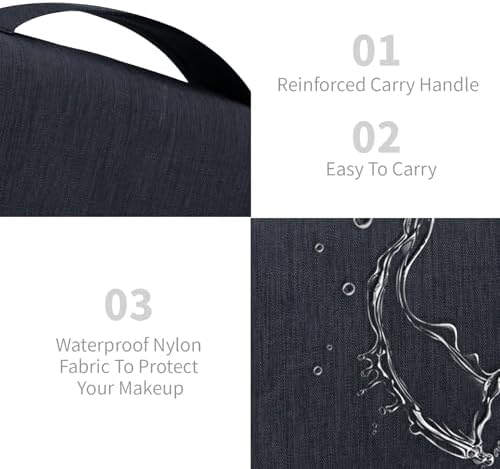 Lcsmaokin Large Capacity Toiletry Bag Travel Bag - Image 5