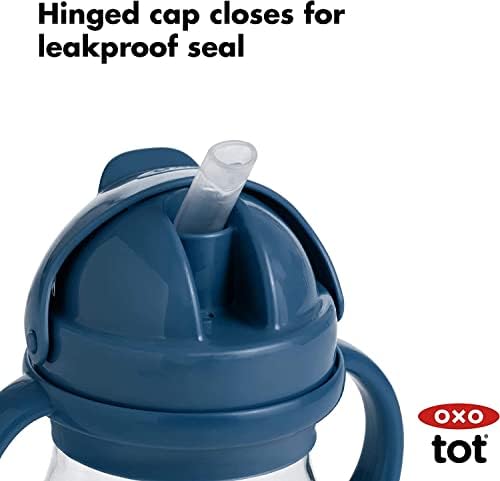 OXO Tot Transitions Straw Cup - 6oz - Navy - Image 3