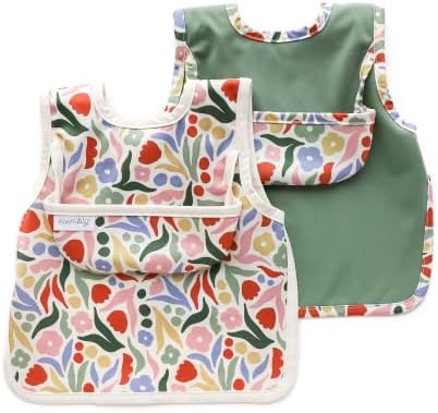 Esembly Bib for Baby, Waterproof 2 pack by Esembly
