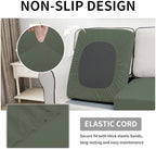 Easy-Going Waterproof Cushion Covers Set, Quilted Stretch 1-Piece Sofa Seat - Image 3