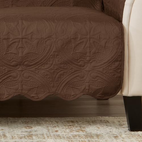 Great Bay Home Reversible Loveseat Cover - Image 6