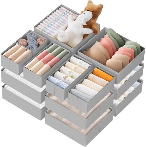 Criusia Drawer Organizer Clothes, 21 Pack Dresser Organizer by Criusia
