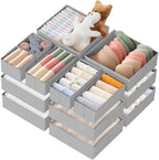 Criusia Drawer Organizer Clothes, 21 Pack Dresser Organizer by Criusia