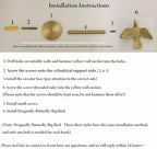 Brass Curtain Holdbacks Gold Curtain Tieback Curtain Holders Backs Wall Hooks - Image 3