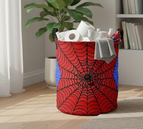 Collapsible Round Storage Basket, Soft-Sided Organizer - Image 3