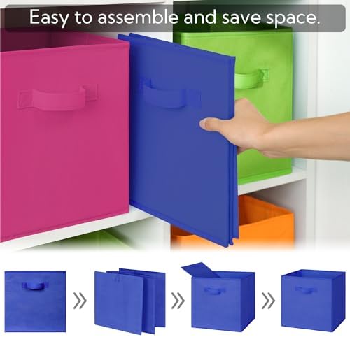 GRANNY SAYS 11 Inch Cube Storage Bins, Cube Organizers - Image 6