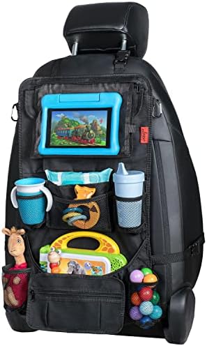 Lusso Gear Backseat Car Organizer- Kick Mat Protects Against Kids Feet by LussoGear