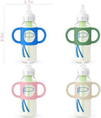 BUSOHA 2 Pack Silicone Sleeves for Dr. Brown's Narrow Baby Bottle - Image 2