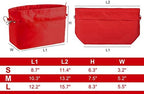 Vercord Handbag Purse Tote Pocketbook Organizer Insert Zipper Closure 11 - Image 2