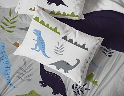 Trend Collector Dinosaur Full Comforter Set 7 Piece Kids Bedding - Image 5