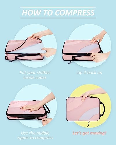 BAGSMART Compression Packing Cubes - Image 4