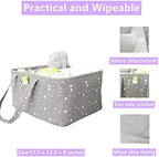 Baby Diaper Caddy Organizer- Extra Large Portable Diaper Basket - Image 5