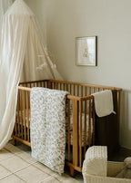 Oilo Woodland Crib Bedding Set, 5-Layer Organic Cotton Muslin Crib Quilt & Sham - Image 7