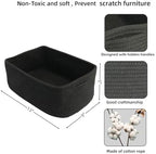 XUANGUO Small Woven Storage Baskets - Image 2