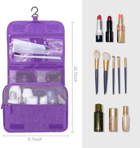 Lcsmaokin Large Capacity Toiletry Bag Travel Bag - Image 5
