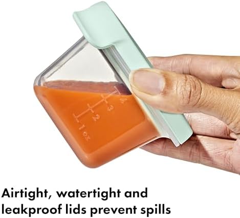OXO Tot Silicone Baby Blocks Food Storage Containers - Image 2