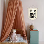 Playroom Decor, Little Man Cave Canvas Banner, Boys Room Wall Hanging Pennant - Image 4