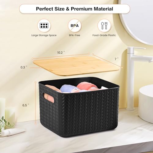 Ohmlove 4 Pack Storage Bins - Image 2