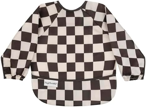 Tiny Twinkle Long Sleeve Bib for Babies & Toddlers | 2-Pack Waterproof Smock - Image 6