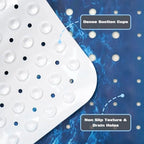 Seawater Bathtub Mat Non Slip, Ocean Waves Bath Tub Mat Baby Bath Mats - Image 4