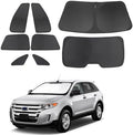 TINGLU Window Shades for Ford Edge 2007-2014 Accessories Car Side Full Windows by TINGLU
