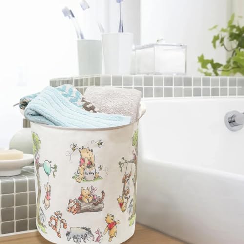 Oval Cute Bear Nursery Storage Basket - Image 3