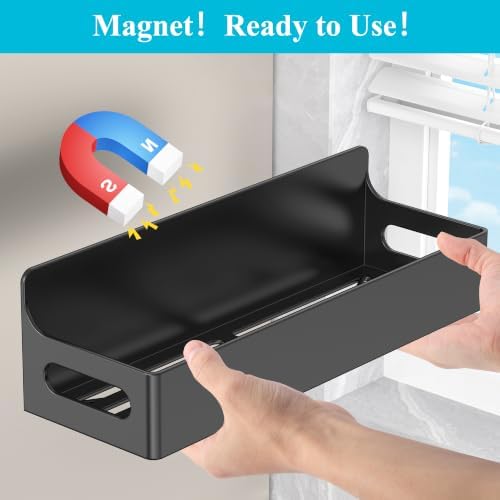 HuggieGems Upgrade Black Magnetic Spice Rack - Image 4