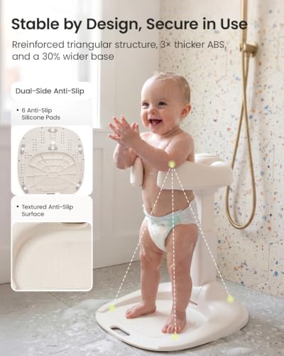 GROWNSY Baby Bath Stand & Foldable Shower Stand - Image 4