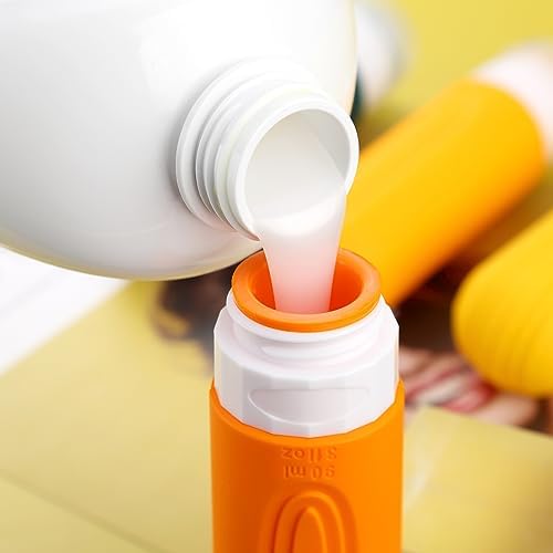 Mrsdry Travel Bottles for Toiletries, Tsa Approved 3oz Travel Size Containers - Image 3