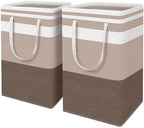HomeHacks 2 Pack Large Laundry Baskets, Laundry Hampers Bags by HomeHacks