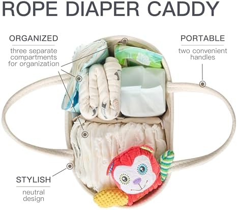 Diaper Caddy Organizer, Gift Basket - Image 5
