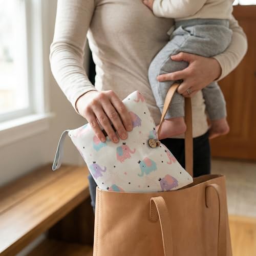 HAMUR Baby Diaper Bag Organizer – Travel-Friendly, Compact & Foldable | - Image 4