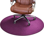 Office Chair Mat, Round Heavy Duty Carpet Area Rug Multi-Purpose Floor by Unknown