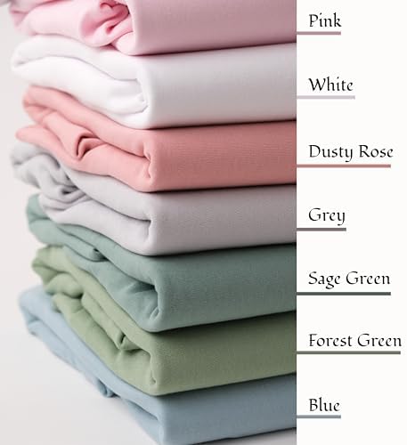 2-Pack GOTS 100% Organic Cotton Bassinet Sheets - Image 6