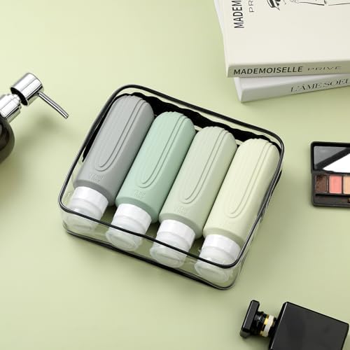 Mrsdry Travel Bottles for Toiletries, Large 6oz Oversize Containers, BPA Free - Image 7