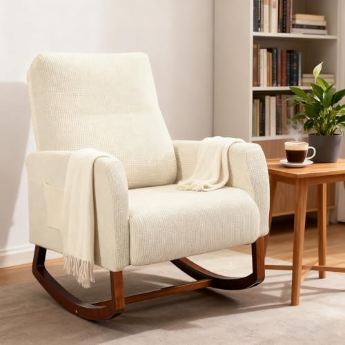 Nursery Rocking Chair Cover, Modern Glider Chair Cover - Image 2