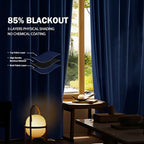 Room Divider Ceiling Mounted Curtains Track Sets Extra Wide Blackout Curtain - Image 4